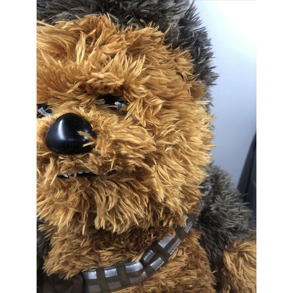 Chewbacca Build A Bear Plush Toy Stuffed Animal Figure Star Wars 20”. Read - Picture 4 of 16